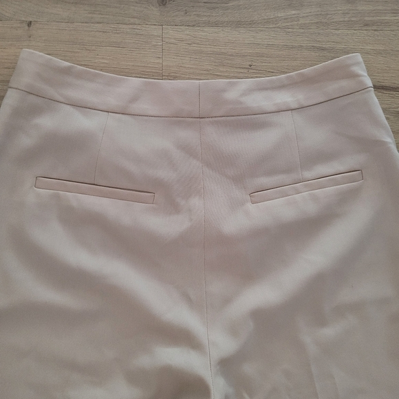 Argent Trousers size 8 NWT Beige - Picture 4 of 7